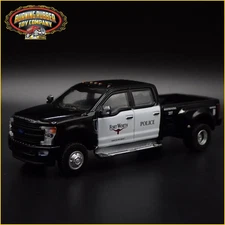 2019 FORD F350 DUALLY FORT WORTH TEXAS POLICE DEPT 1/64 SCALE DIECAST MODEL CAR