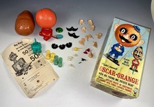 Vintage 1966 Hasbro Oscar Orange feat Mr. Potato Head w/ 30 Accessories  Bonus