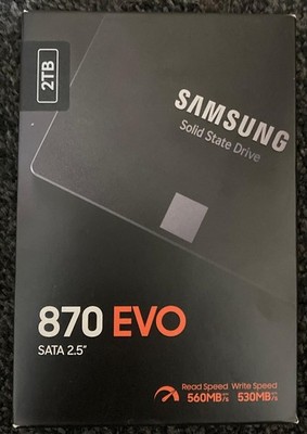 Samsung 870 EVO 2 TB 2,5 Zoll Serial ATA III V-NAND MLC
