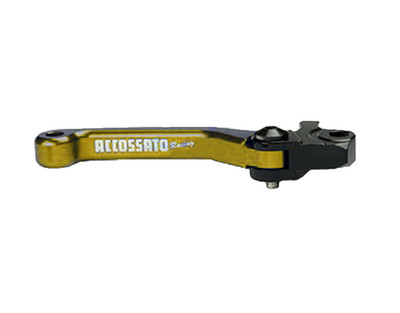 KUPPLUNGSHEBEL ACCOSSATO GOLD ALUMINIUM OFFROAD 4 FINGER FÜR KAWASAKI KX 450 F 2011