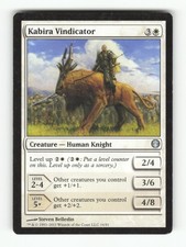 Kabira Vindicator U Duel Decks: Knights vs. Dragons 16 LP Normal MTG