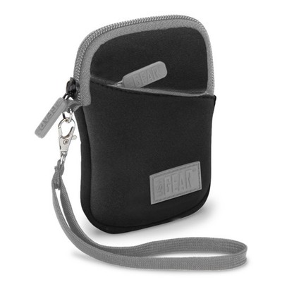USA GEAR Neoprene Camera Case with Wrist Strap , Accessory Pocket & Belt Loop