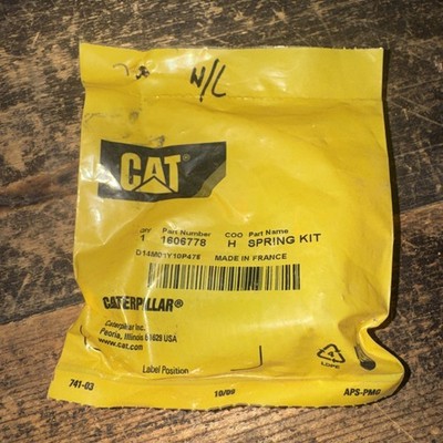 GENUINE CATERPILLAR CAT 160-6678 1606678 PILOT VALVE SPRING KIT NEW OEM