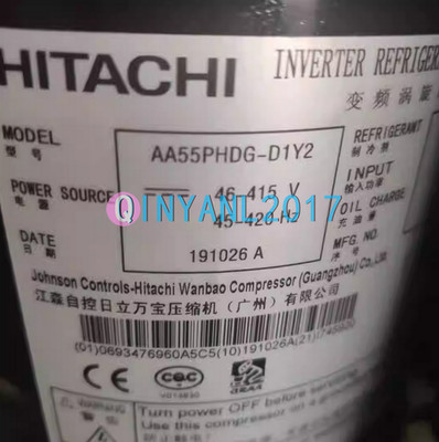 1PCS NEW HITACHI variable frequency compressor AA55PHDG-D1Y2 AA55PHDGD1Y2