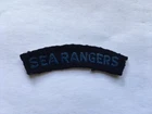 C1950s-60s VINTAGE GIRL GUIDES SEA RANGERS SHOULDER FLASH/BADGE