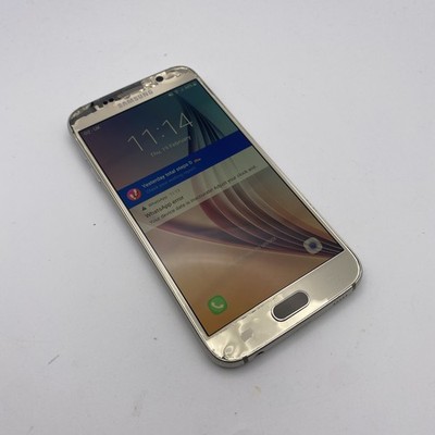 Samsung Galaxy S6 SM-G920F 32GB Smartphone Gold Sapphire Lesen   