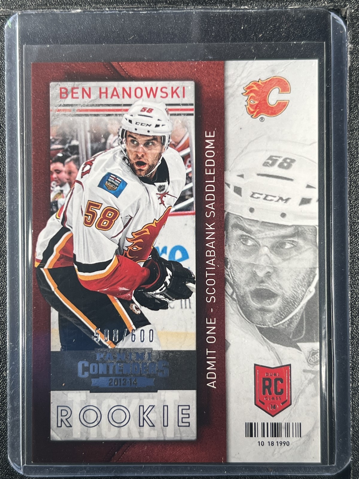 2013-14 Panini Playoff Contenders - Rookie Ben Hanowski #102 White ...