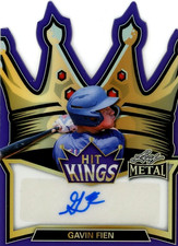 2026 Leaf Metal GAVIN FIEN AUTO #ED 6/7 WASHINGTON NATIONALS ROOKIE HIT KINGS
