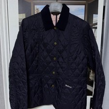 Barbour Quilted Jacket Navy Kids/Women