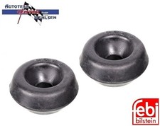 2x FEBI FEDERBEINLAGER DOMLAGER HINTEN UNTEN FÜR AUDI 80 (B4)