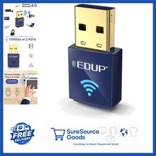 Wireless Nano USB Network Adapter 2.4GHz 150Mbps for Windows 11/10/7/8/8.1