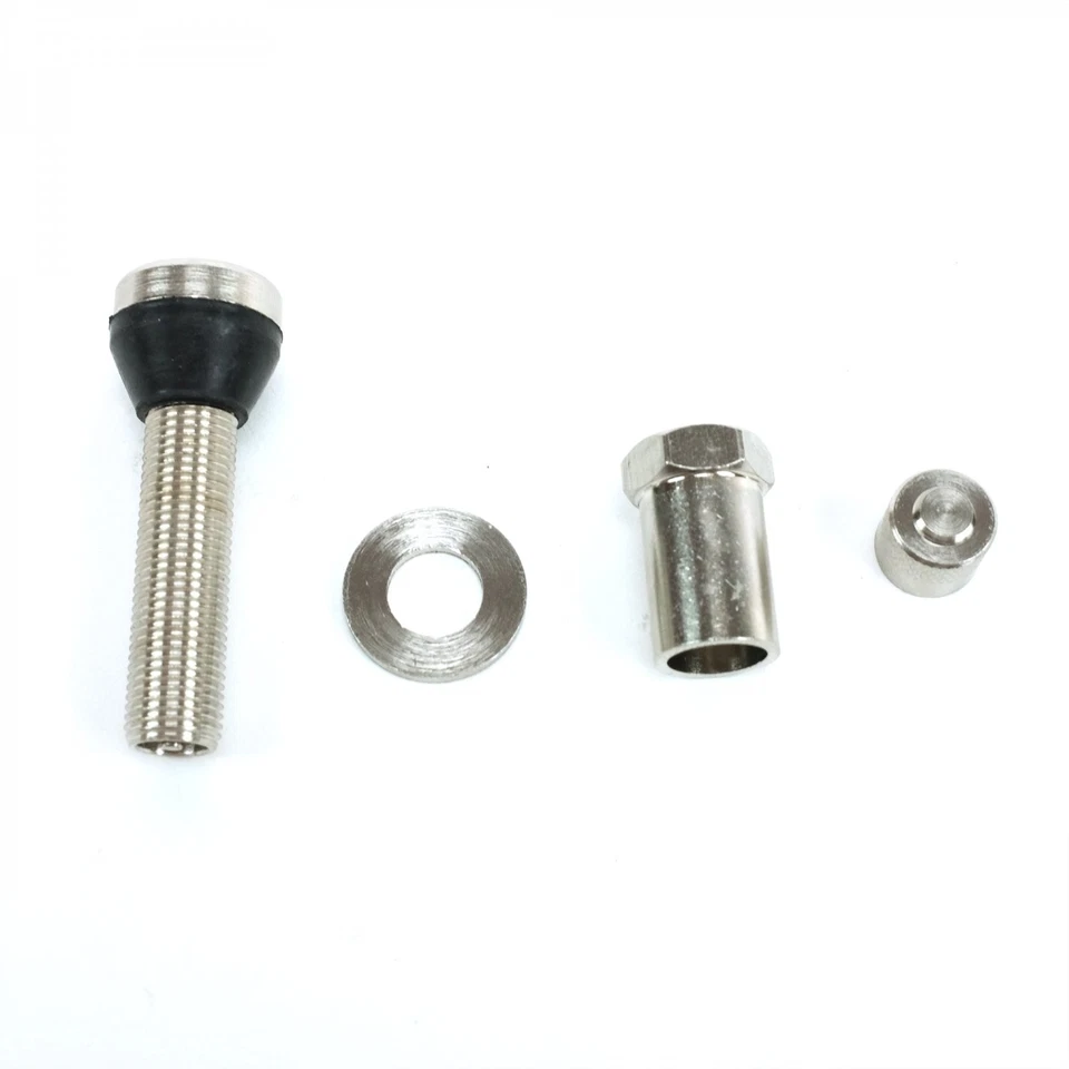 Stainless Steel Bolt-In Valve Stem (4 Pack) - 1.5 Long for Tires & Wheels - Image 3 of 4