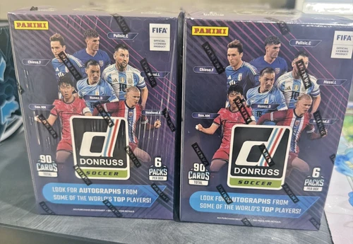 2024-25 Donruss FIFA Soccer Factory Sealed Blaster Box New Sealed