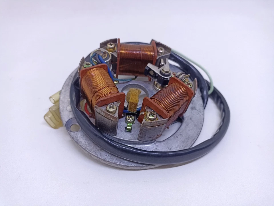 CONJUNTO GENERADOR ESTATOR KAWASAKI G4TR KE100 KE125 G7 G3 NOS JAPÓN 21002-033 Foto 3 de 4