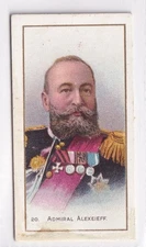 YEVGENI IVANOVICH ALEKSEYEV of RUSSIA Vintage RUSSO-JAPANESE WAR Card from 1904