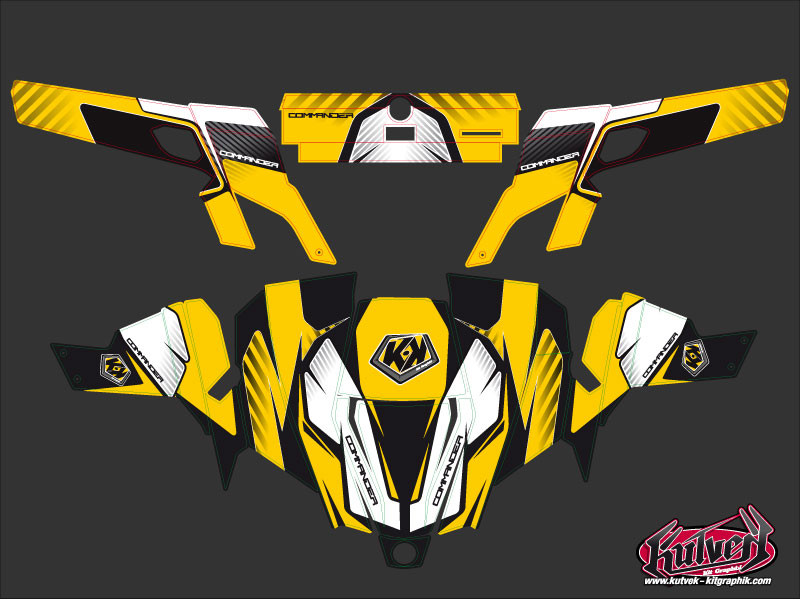 Kit Déco SSV Factory Can Am Commander 2012 2013 2014 2015 2016 2017 2018