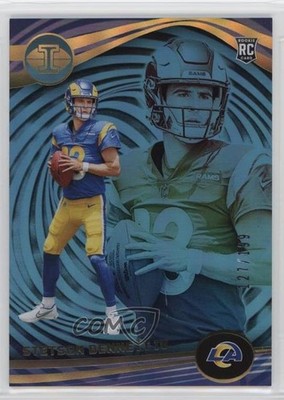 2023 Panini Illusions Light Blue 127/199 Stetson Bennett IV #66 Rookie RC 0c6