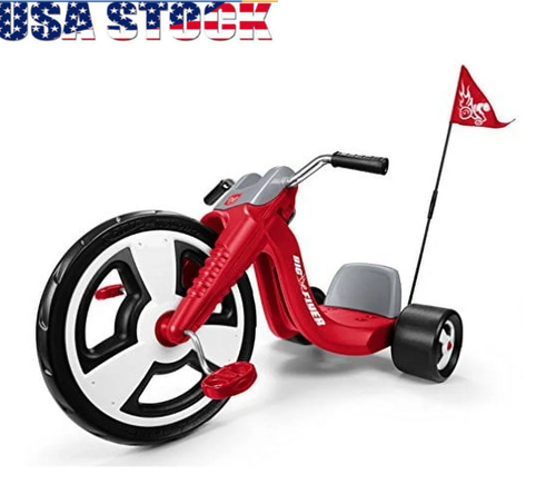 Big Sport Chopper Tricycle 16 inch Front Wheel, Red, Unisex US