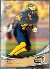 2025 World of Sports Volume 2 TJ Guy - Michigan Wolverines #184 base