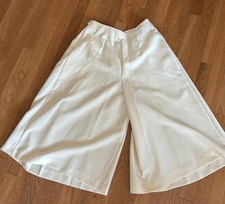 VINTAGE FEELIN JAZZIE PANT SKIRT, WINTER WHITE, 29" WAIST, 30" LENGTH. EUC