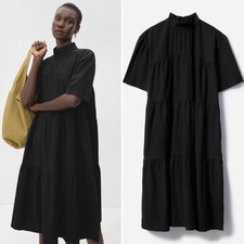 Everlane - The Tiered Mockneck Dress Medium