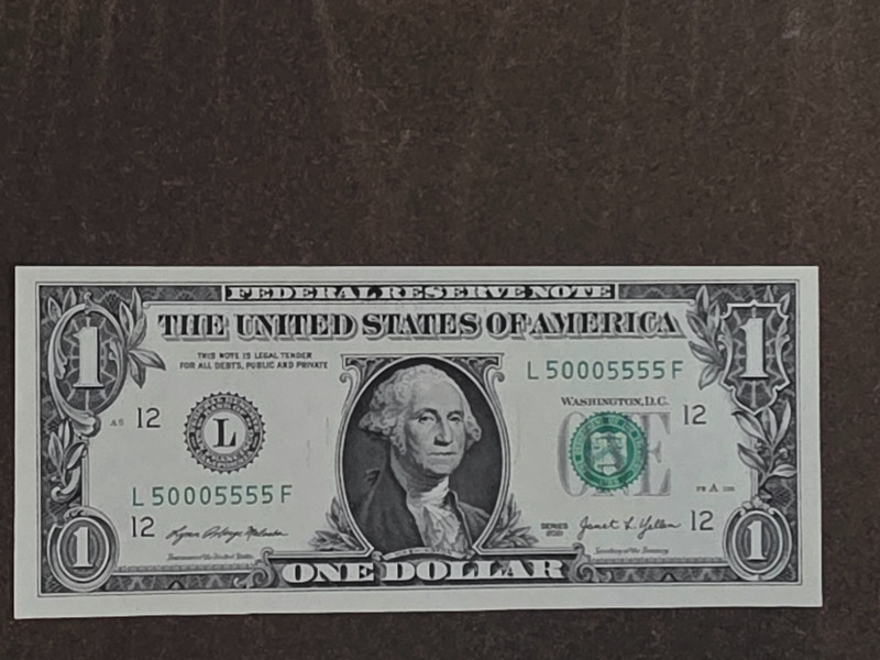 2021 s1 binary L50005555D UNC with five of kind 5 and three 0s