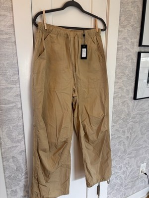 NWT Rag & Bone Adina Cotton Pant In Light Brown Size: Medium Cargo Drawstring