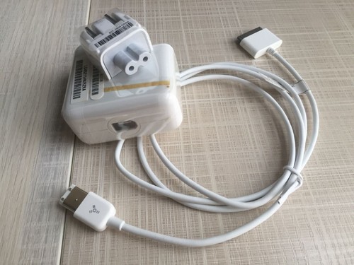 A1070 Apple iPod Mini 1st Power Adapter + 30Pin-6Pin FW Firewire 1394 Cable Cord - Picture 15 of 18