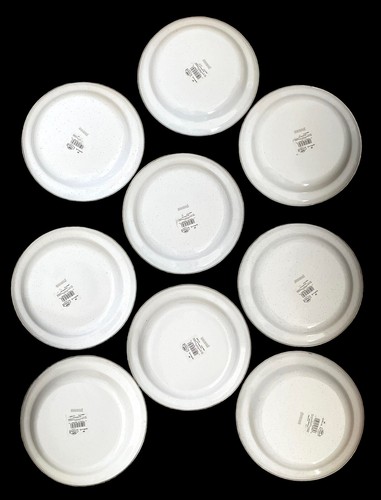 Vintage Hallmark Mitford Jan Karon Enameled 10”Dinner Plates Santa Christmas - Picture 3 of 4