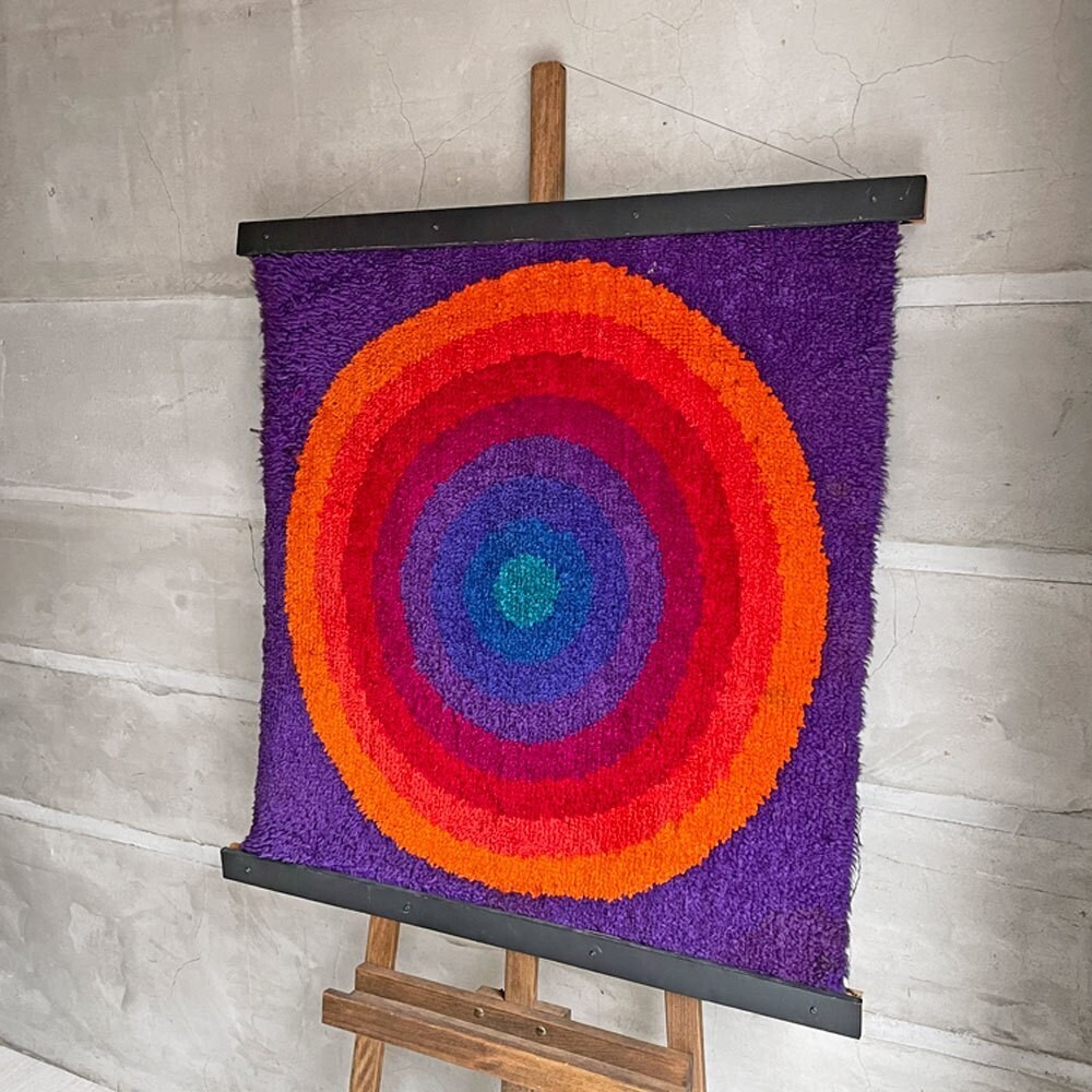 Verner Panton CIRCLE Rug Mat Tapestry Multicolor Mira-X Verner Panton CIRCLE Rug Mat Tapestry Multicolor Mira-X