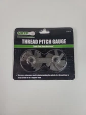 THREAD PITCH GAUGE TOOL – sae & metric threads – machinist hand tools – checker