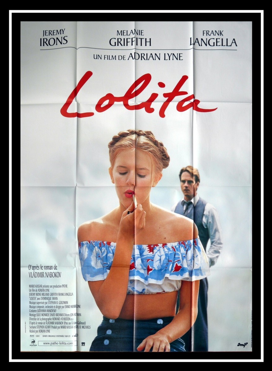 Lolita - Adrian Lyne - Jeremy Irons - Original French Movie Poster