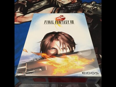 final fantasy viii 8 pc big box french edition cib good rare item Squaresoft