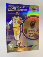 2020-21 Donruss Elite Primary Colors LeBron James