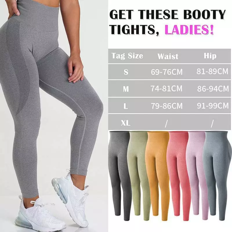 Women Anti-Cellulite Yoga Pants High Waist Fitness Sports Leggings Butt  Lifting