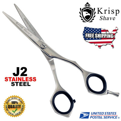 Professional Barber Hair Cutting Scissors Shears (6 INCH) Men Women Kids Haircut