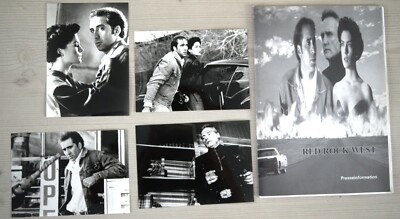 P278 4x Pressefotos/Presseheft RED ROCK WEST Nicolas Cage, Dennis Hopper