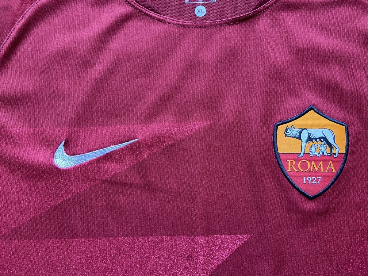 NIKE - ローマ　トレーニンウェア Nike as Roma shirt jersey training 170 cm XL youth kit men's