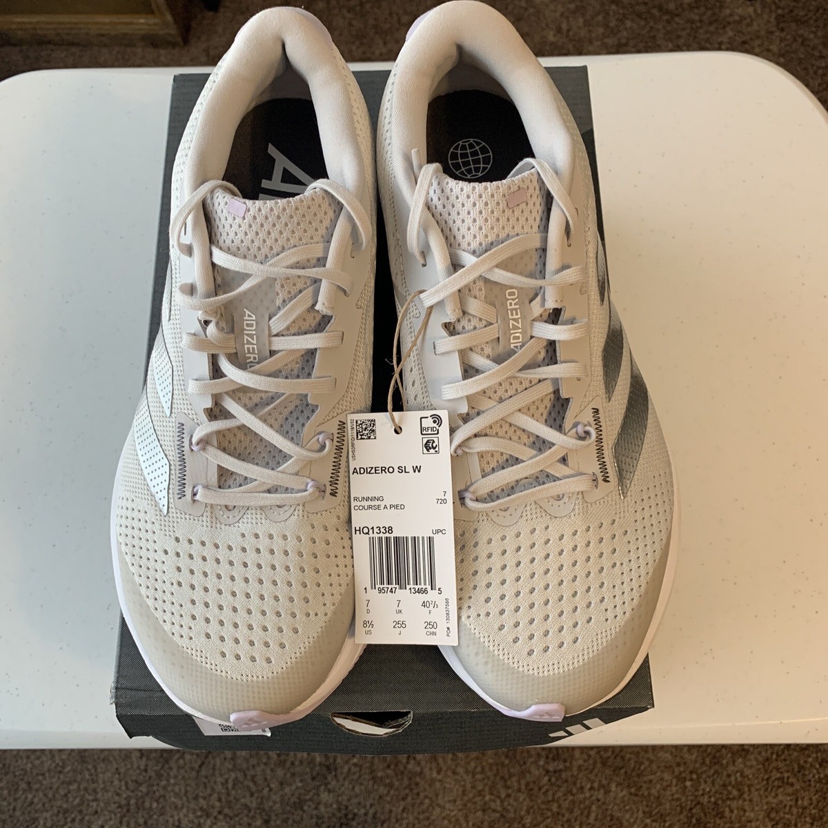 Adidas Adizero SL HQ1338 women Running shoes Size 8.5,Grey
