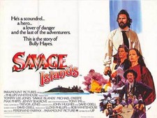 NATE AND HAYES Movie POSTER 27x40 B Tommy Lee Jones Michael O'Keefe Max Phipps