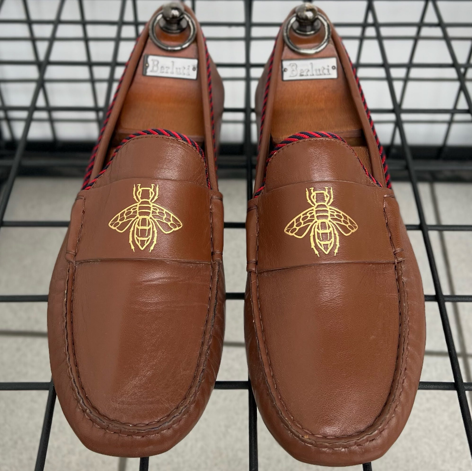 GUCCI Kanye driving moccasin brown 