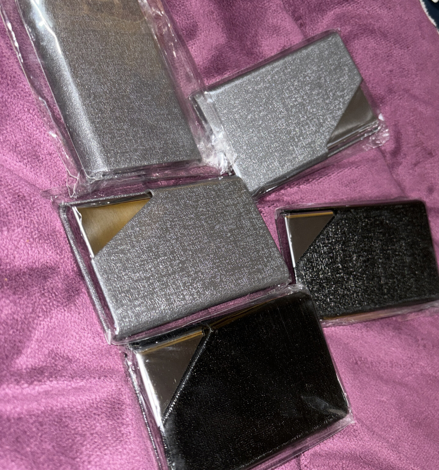 Slim RFID-Blocking Card Holder Wallet with Money Clip-image