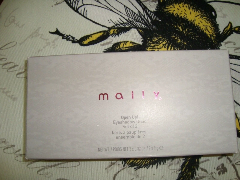 MALLY OPEN UP 8 EVERYDAY NUDES DEEP NEUTRALS 2 QUAD PALETTES TALC FREE NIB - Image 2 of 4