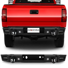 Complete Steel Rear Bumper Assembly For 2011-2014 Chevy Silverado 2500 3500 HD
