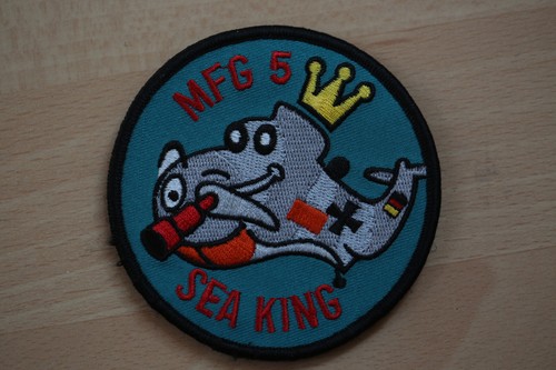 Patch, Aufnäher (Marine,Bundeswehr): Marineflieger MFG5 SeaKing