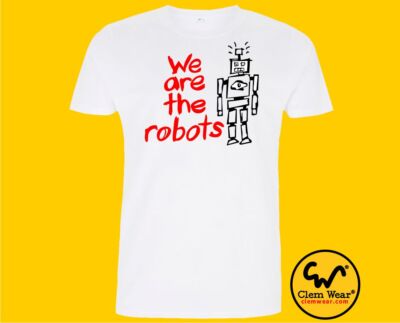 We Are The Robots tshirt tee T-shirt Kraftwerk electronic music carbon neutral