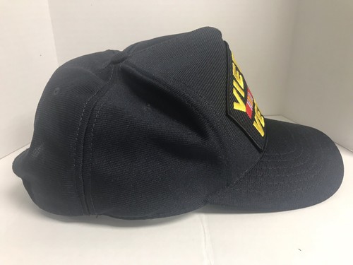 Cappello veterano Vietnam berretto snapback blu navy militare - Foto 6 di 7