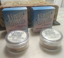 2x the Balm Time Balm Concealer  0.26 oz  Just Before Dark  Dark NIB Full Sz