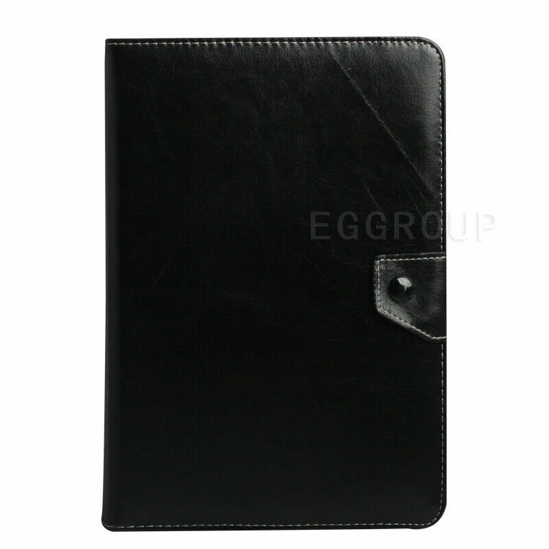 8" Universal Tablet Portable Flip Leather Shockproof Folding Stand Case Cover - Image 3 of 4