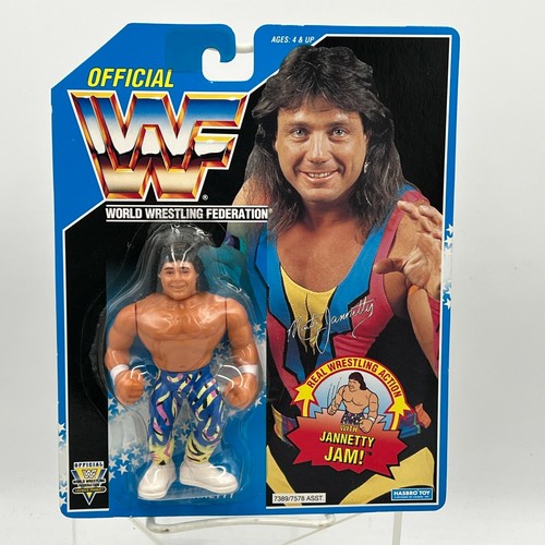 MARTY JANNETTY WWF 1994 Hasbro Blue Card series 10...